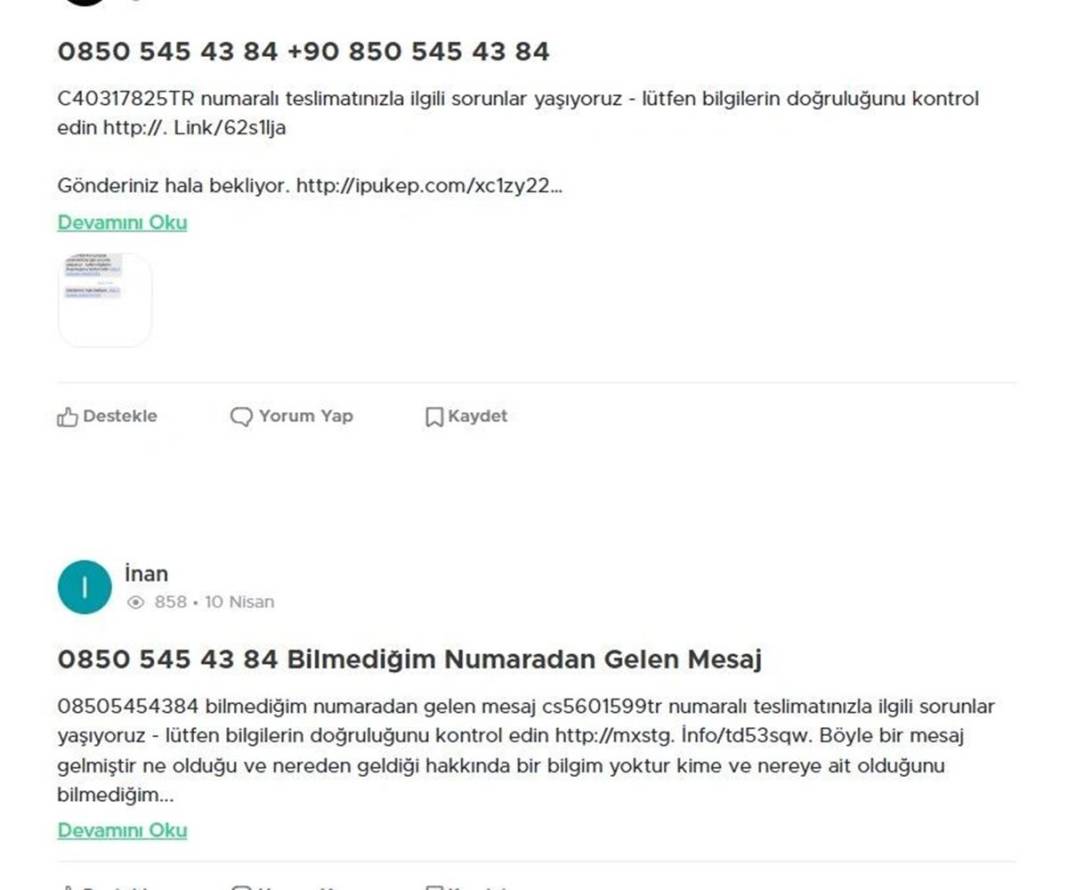 Bu numaralara dikkat: Dolandırılabilirsiniz! Spam yapan 0850 no'lu numaralar yayınlandı, hemen engelleyin 14